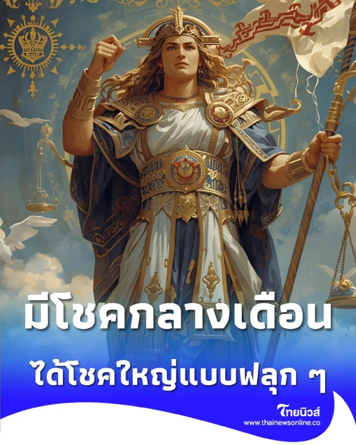 2 ราศี มีโชคกลางเดือน พ.ย. 68 ดวงเปิดรับทรัพย์ก้อนใหญ่