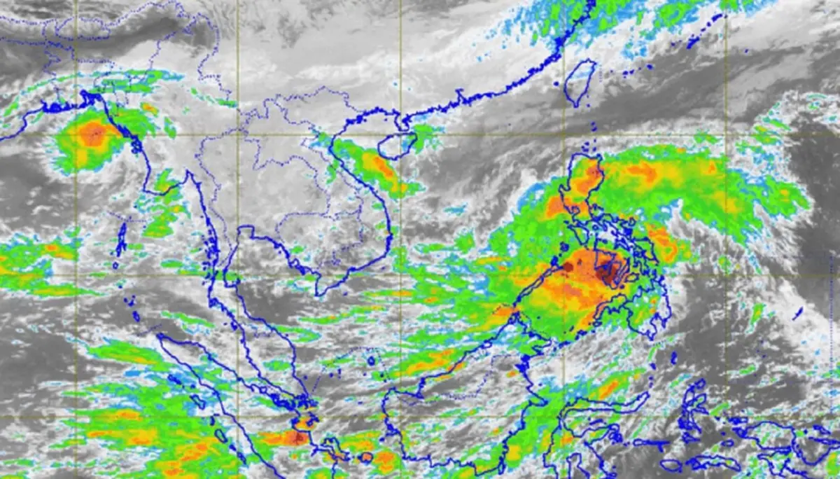 เส้นทางไต้ฝุ่น\"คัลแมกี\"เตือน 7–9 พ.ย. ฝนหนักถึงหนักมากบางพื้นที่