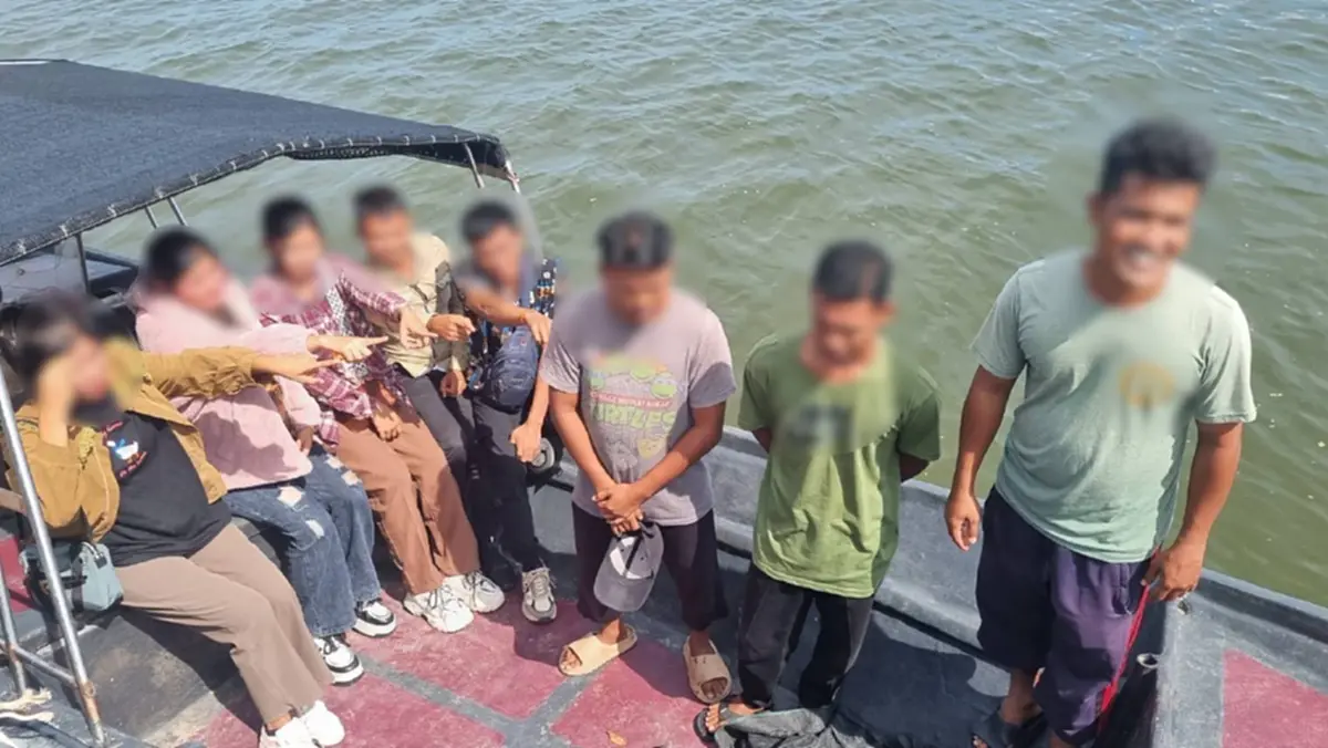 ไล่ล่ากลางน้ำ จับแก๊งลอบขนต่างด้าวใช้สปีดโบ๊ทหนีข้ามแดน