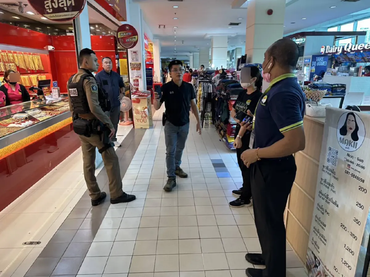 หนุ่มนักเสพ วิ่งราวแหวนทองกลางห้าง จนมุมใน 2 ชม. สารภาพหลอน