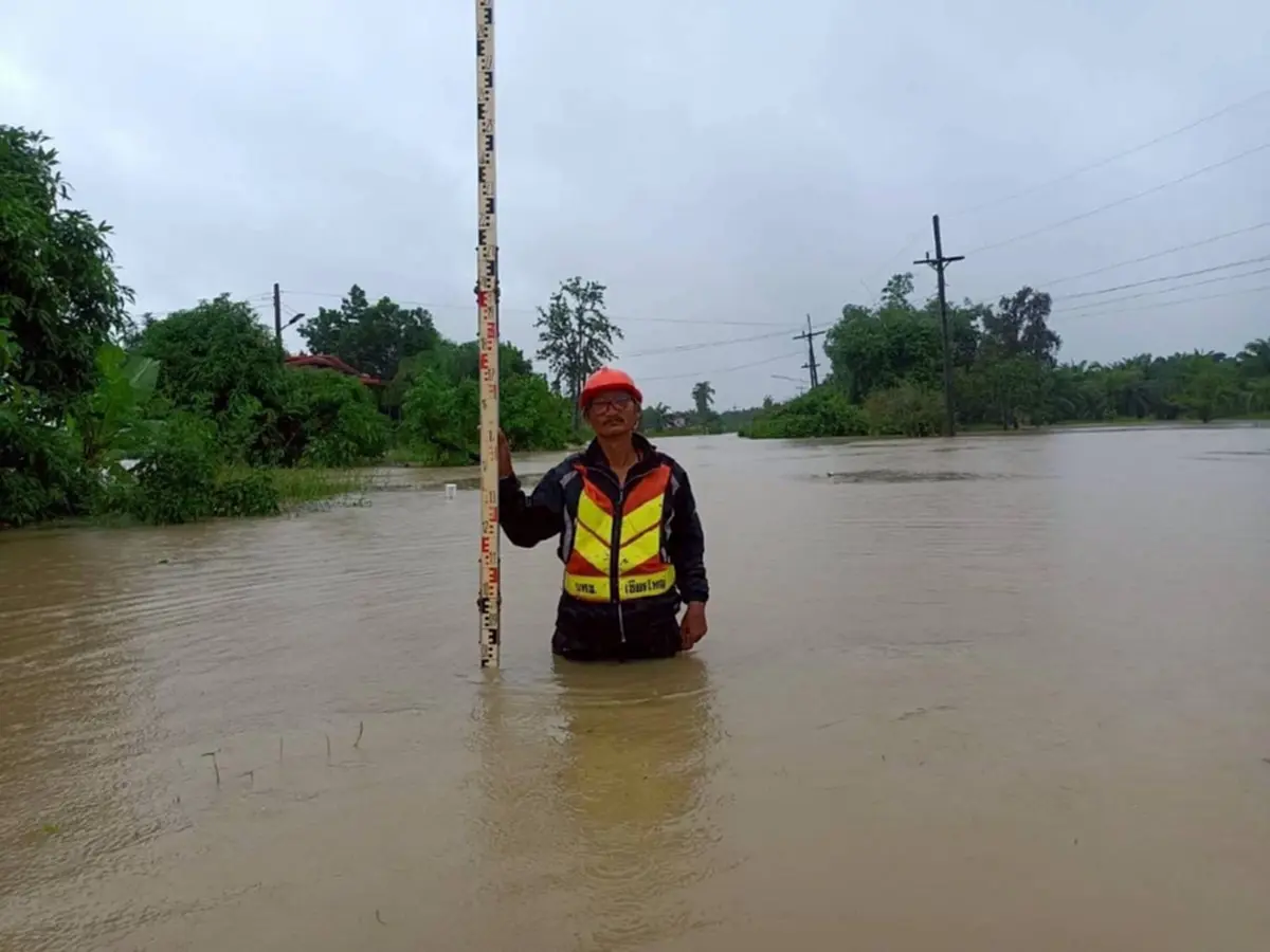 น้ำท่วมภาคใต้ เปิด 14 สายทาง กรมทางหลวงชนบท แจ้งปิดการจราจร