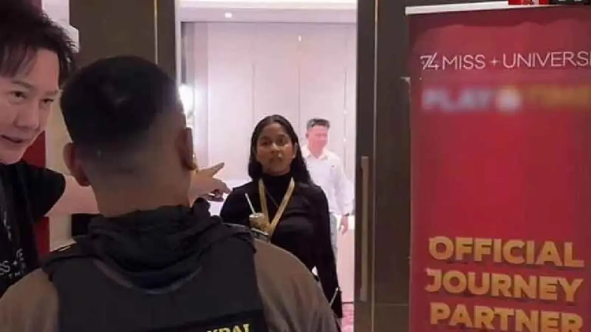 ถึงว่า ตำรวจบุกกองประกวดมิสยูนิเวิร์ส 2025 ที่ไทยเป็นเจ้าภาพ