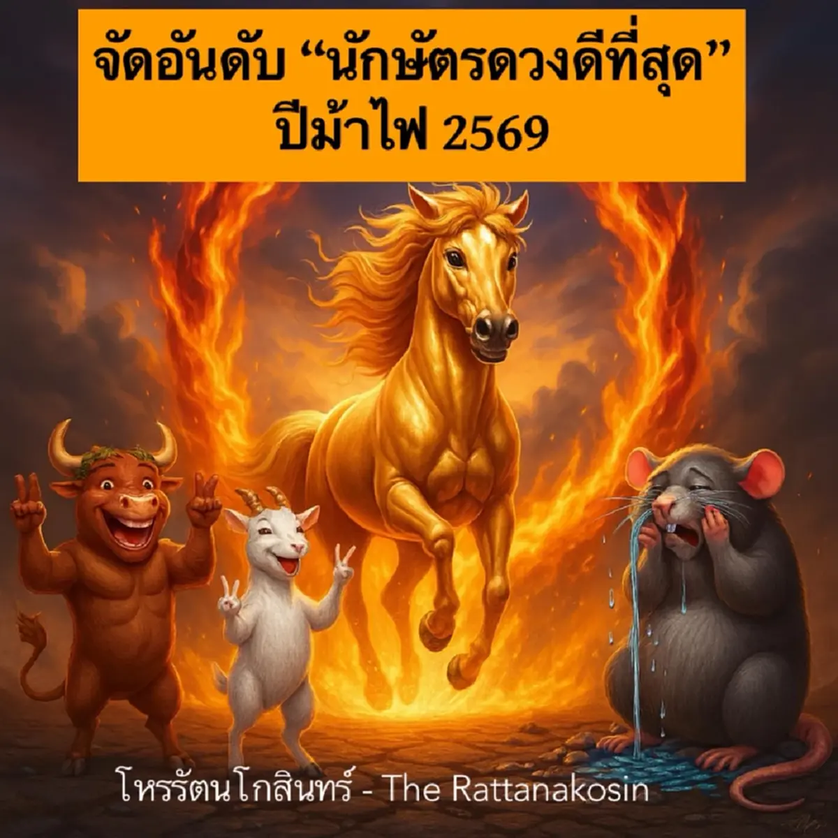 มาแล้ว ปีนักษัตร ที่จะดวงดีที่สุด ในปี 2569 ตามคาด โหรดังลั่นเอง