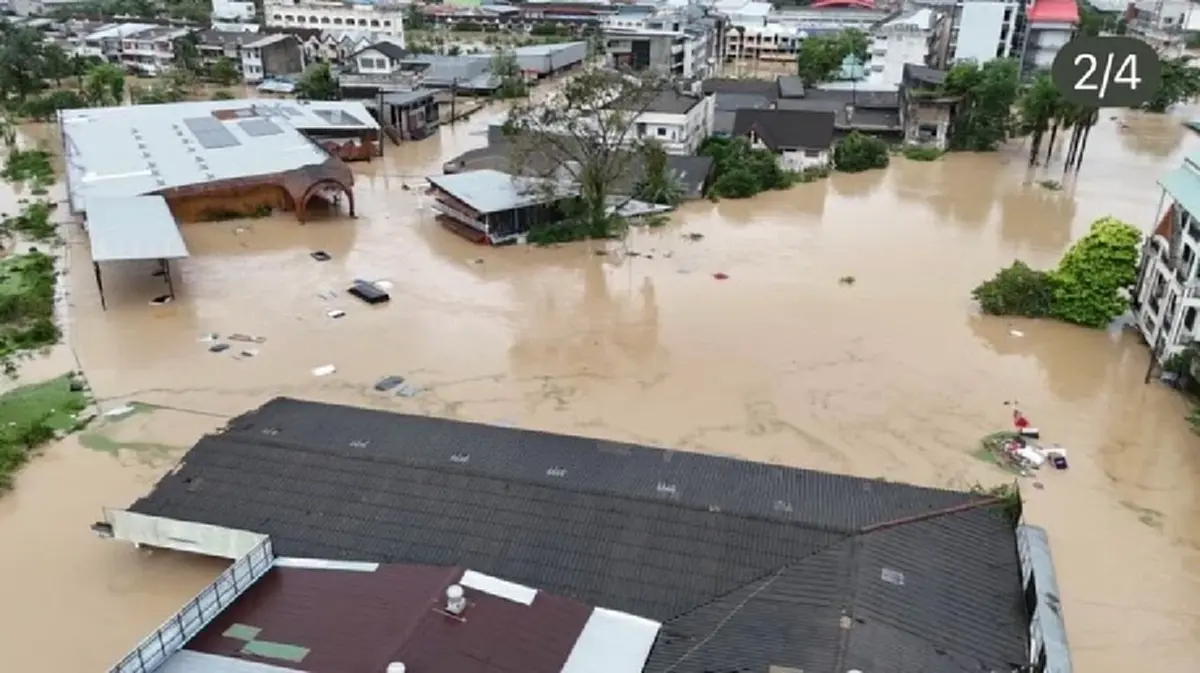 ซี ศิวัฒน์ โพสต์ภาพ น้ำท่วมหาดใหญ่ ตกใจนี่หรือบ้านฉัน