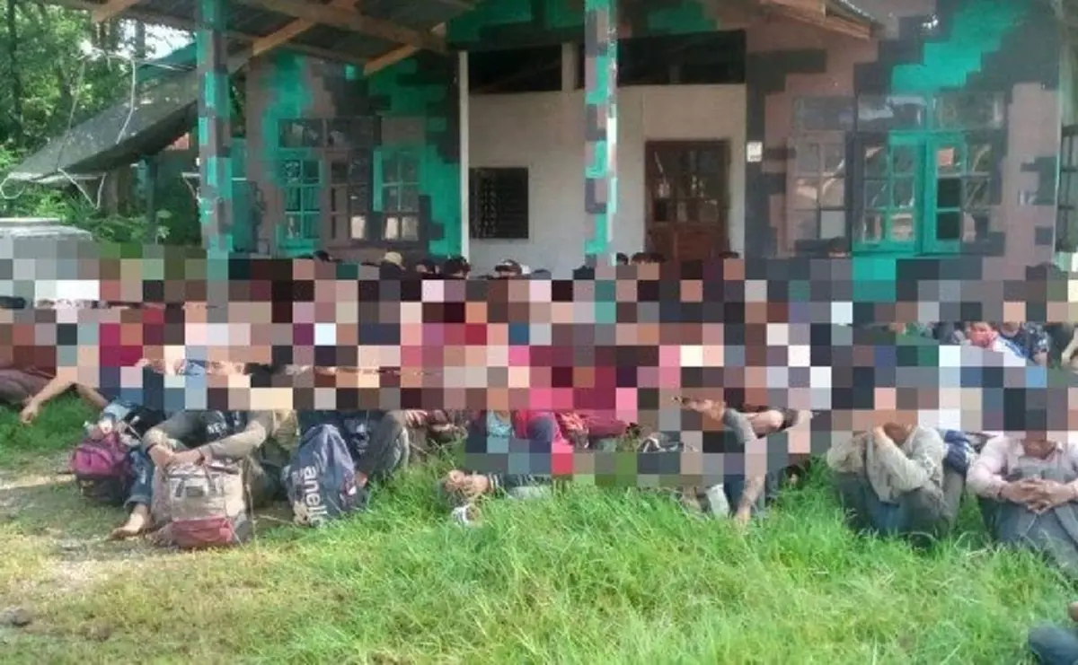 กองทัพเรือ จับแรงงานต่างด้าวกว่า 100 ราย ลอบเข้าไทยชายแดนจันทบุรี–ตราด