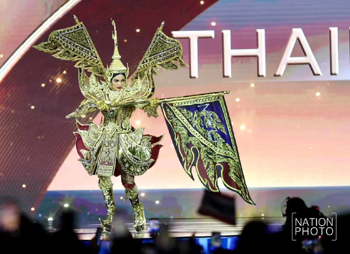 เผยที่มาชุดประจำชาติ "วีนา"สีทองสุดอลังการ "มิสยูนิเวิร์ส 2025"