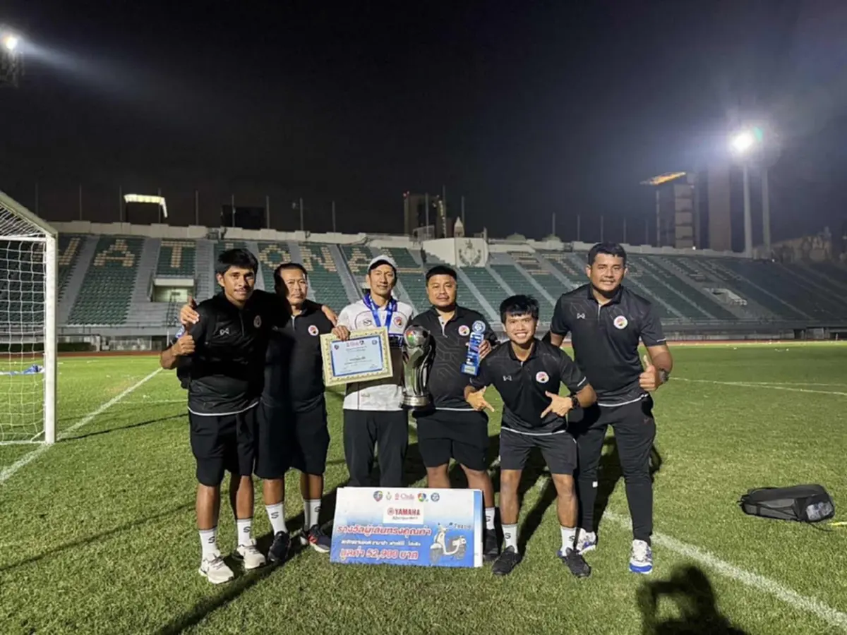 เปิดโพสต์ "โค้ช อบจ.ชัยนาท"แชมป์ฟุตบอล7สี ไม่ใช่เป้าหมายสุดท้าย