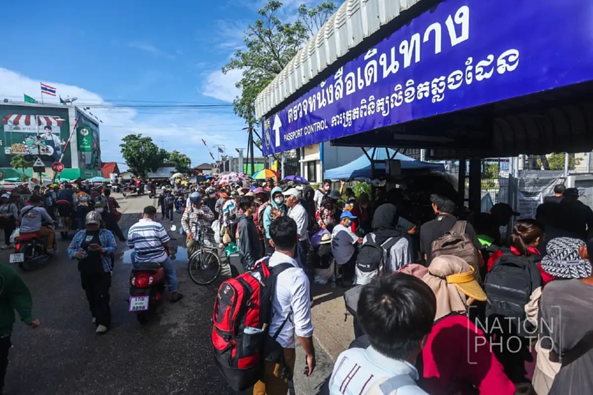 นายกฯ เบรกต่ออายุแรงงานกัมพูชา เหตุพบผู้หมดใบอนุญาตไร้ข้อมูล