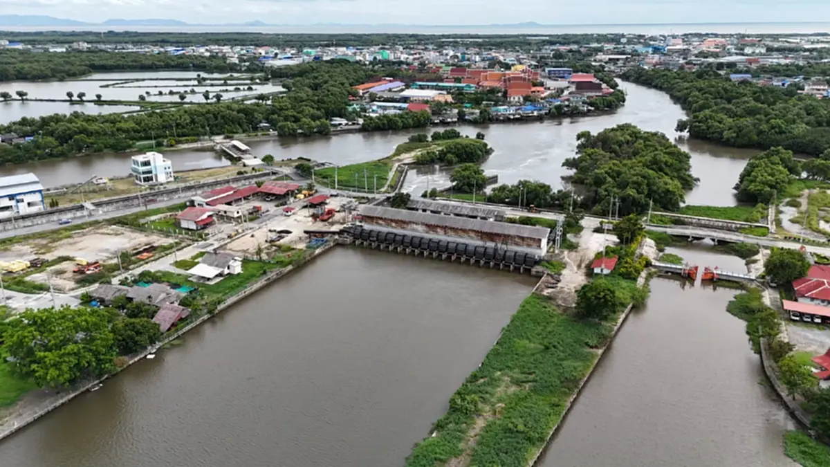 กรมชลฯ เตือน ปรับการระบายน้ำเจ้าพระยาเพิ่ม 2,900 ลบ.ม./วินาที