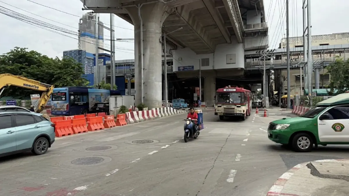 รฟม. ประกาศปิดถนน บางช่องทาง ช่วงสิ้นปี ไม่จำเป็นไม่ควรผ่าน 