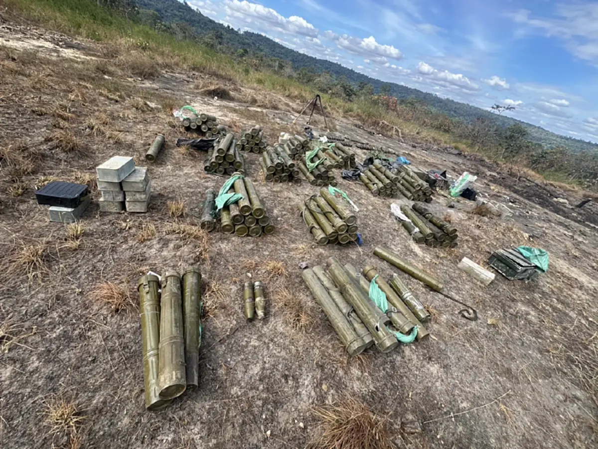 กองทัพพูดแล้ว ปมจีนหนุนเขมร หลังเจอคลังอาวุธบนเนิน 500