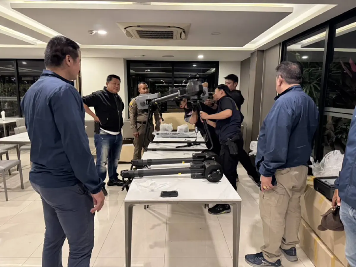 รายงานผลการตรวจสอบกรณีตรวจยึดโดรน เขตพื้นที่ สน.ลาดกระบัง