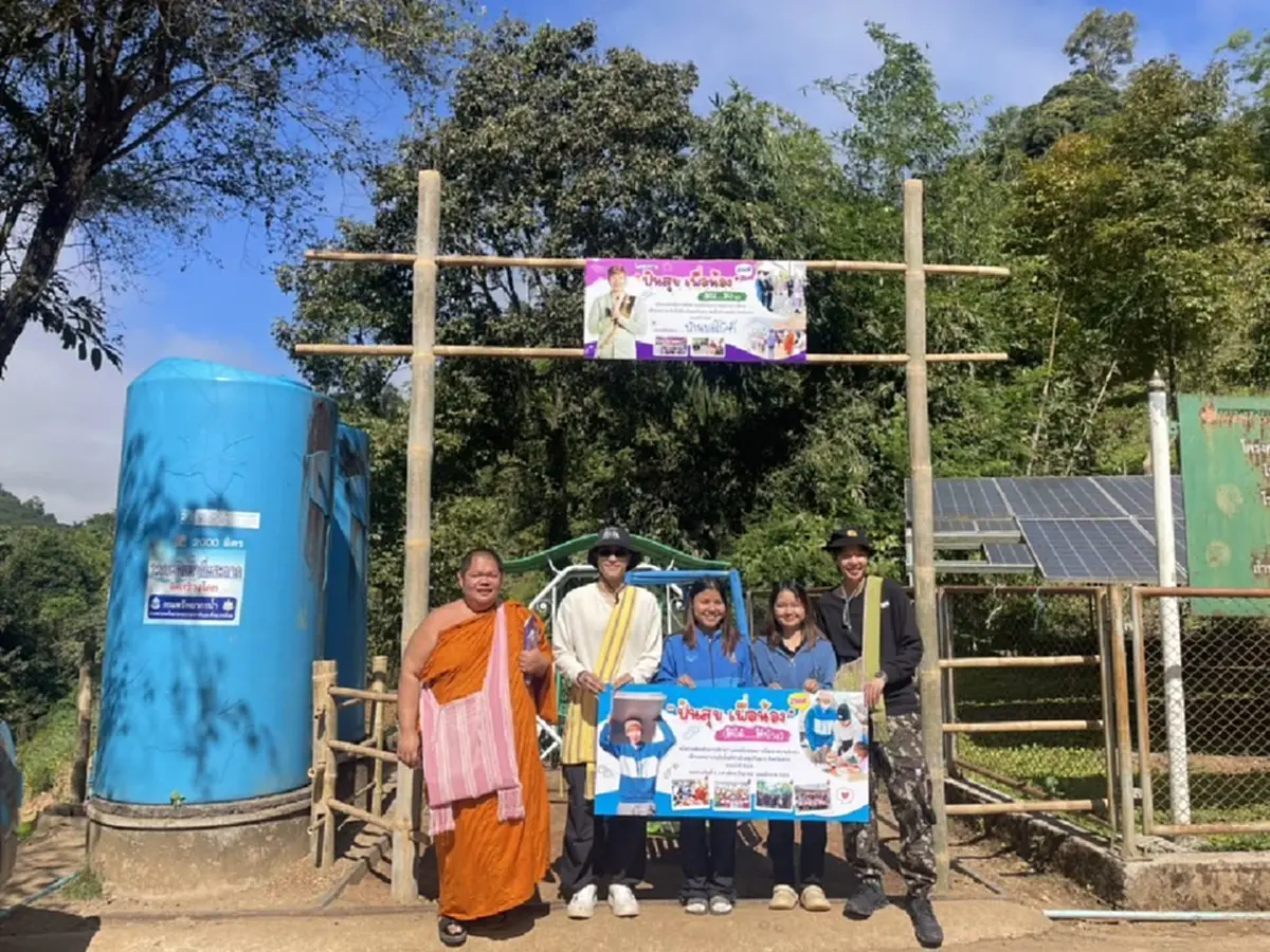 นุ๊ก-ปาย ลงพื้นที่ “ปันสุขเพื่อน้อง” สร้างรอยยิ้มให้น้องๆ  