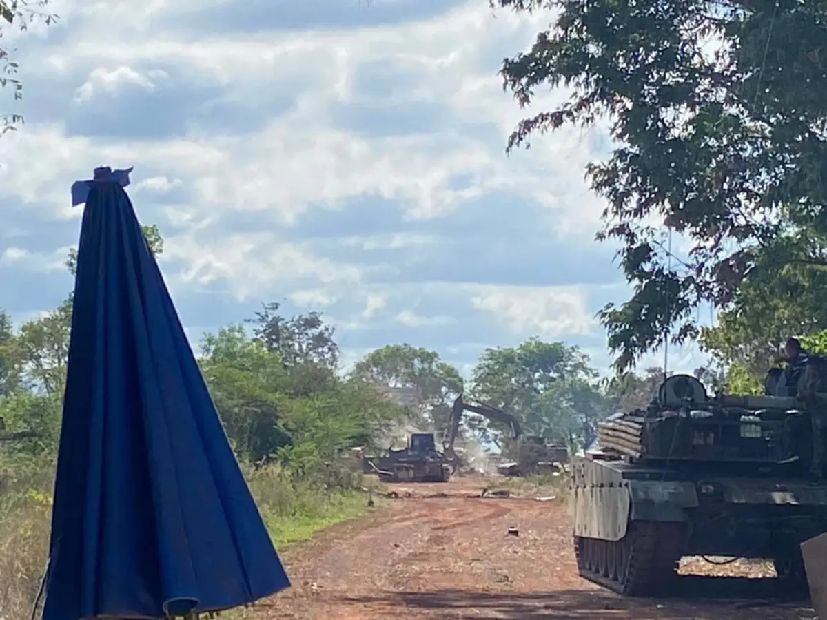 เปิดภาพล่าสุด "ช่องอานม้า" หลังทหารไทยยึดคืนได้สำเร็จ