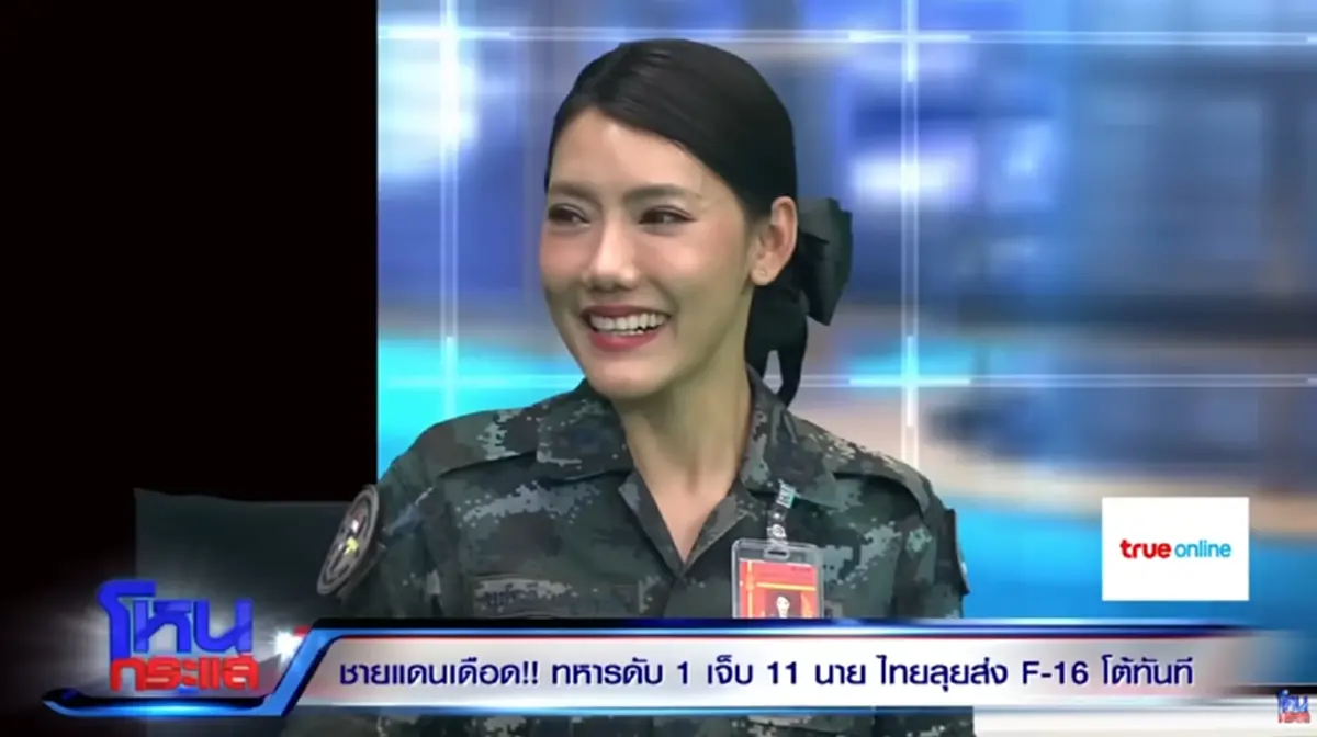 “ผู้พันชมพู่” ทหารหญิงดาวเด่น จนหนุ่ม กรรชัยเสียอาการ