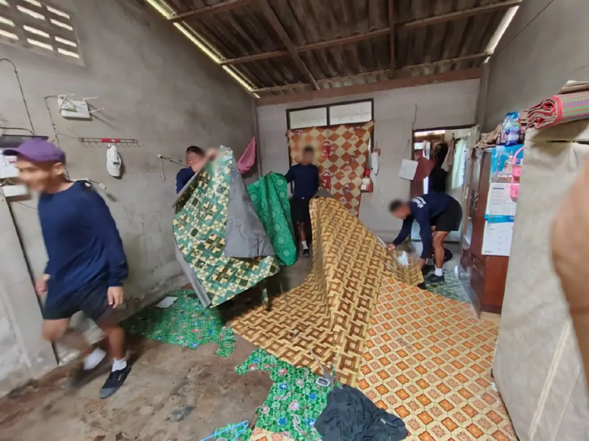 ราชทัณฑ์เปิดศูนย์ช่วยภาคใต้ นำผู้ต้องขังจิตอาสาลงพื้นที่