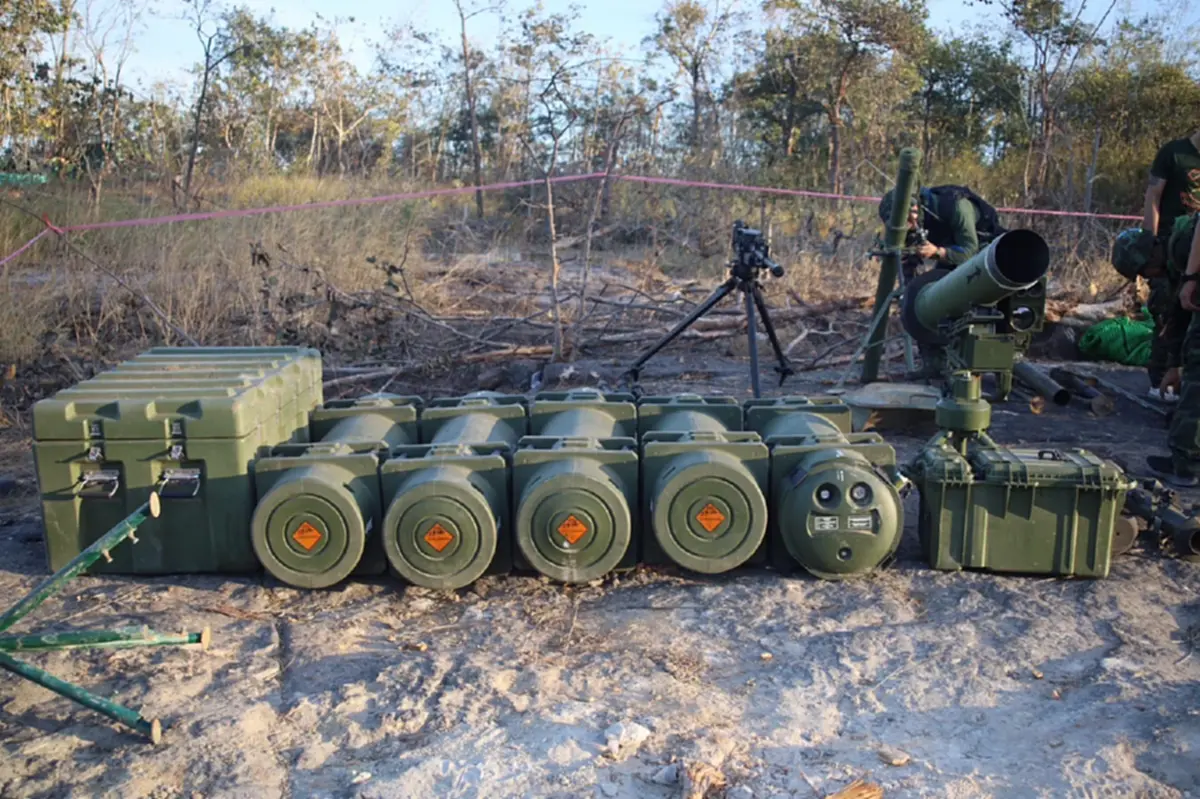 กองทัพพูดแล้ว ปมจีนหนุนเขมร หลังเจอคลังอาวุธบนเนิน 500