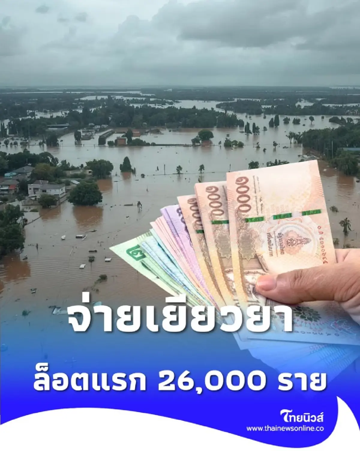 ศป.กฉ. ลั่น หาดใหญ่เข้าสู่โหมด เยียวยาเต็มรูปแบบ เตรียมรับเงิน 26,000 ราย