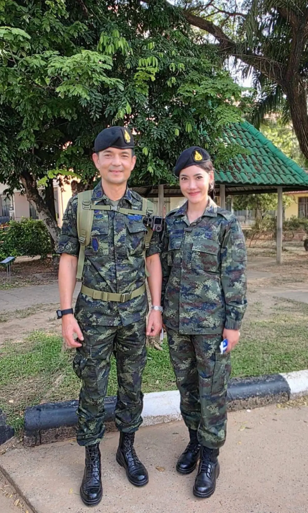 “ผู้พันชมพู่” ทหารหญิงดาวเด่น จนหนุ่ม กรรชัยเสียอาการ