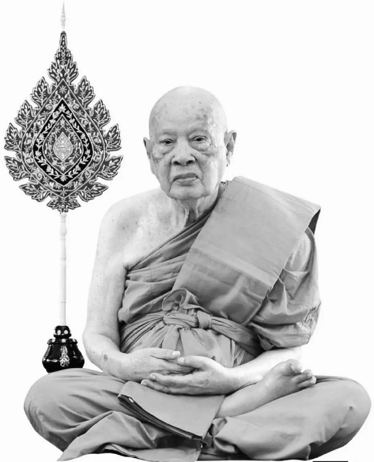 สิ้นพระเกจิดังนครปฐม หลวงปู่แผ้ว ปวโร มรณภาพ สิริอายุมงคล