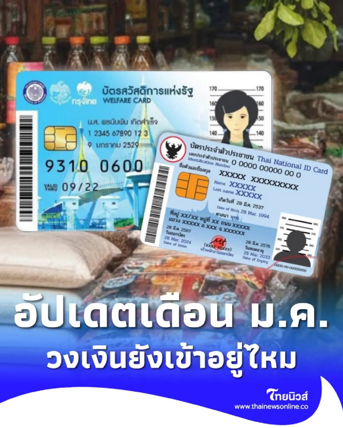 เช็กสิทธิ บัตรสวัสดิการแห่งรัฐ เดือน ม.ค. 69 วงเงินยังเข้าอยู่ไหม