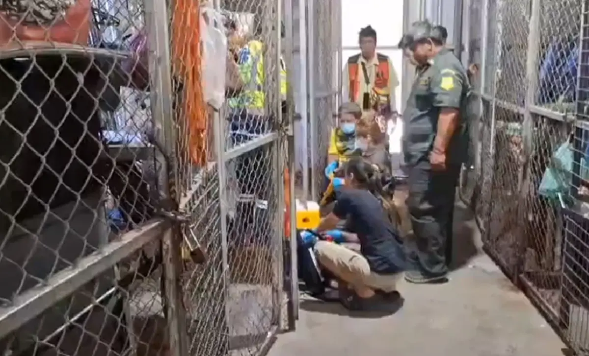 บึ้มกลางตลาดสดย่านทุ่งครุ เสียงดังสนั่น คนงานเจ็บสาหัส 