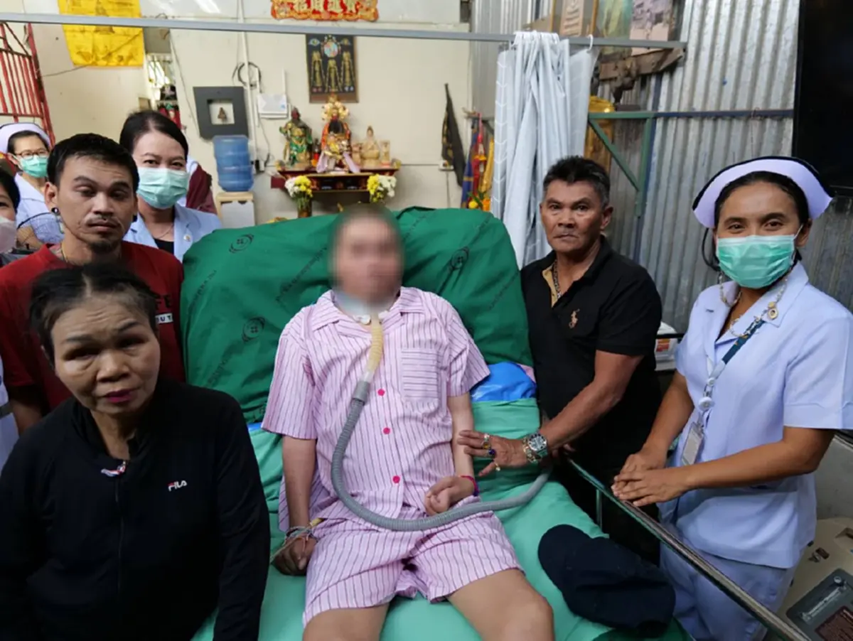 14 ปี ในรพ. ผู้ป่วยไม่สามารถหายใจเองได้ ล่าสุดได้กลับบ้านแล้ว