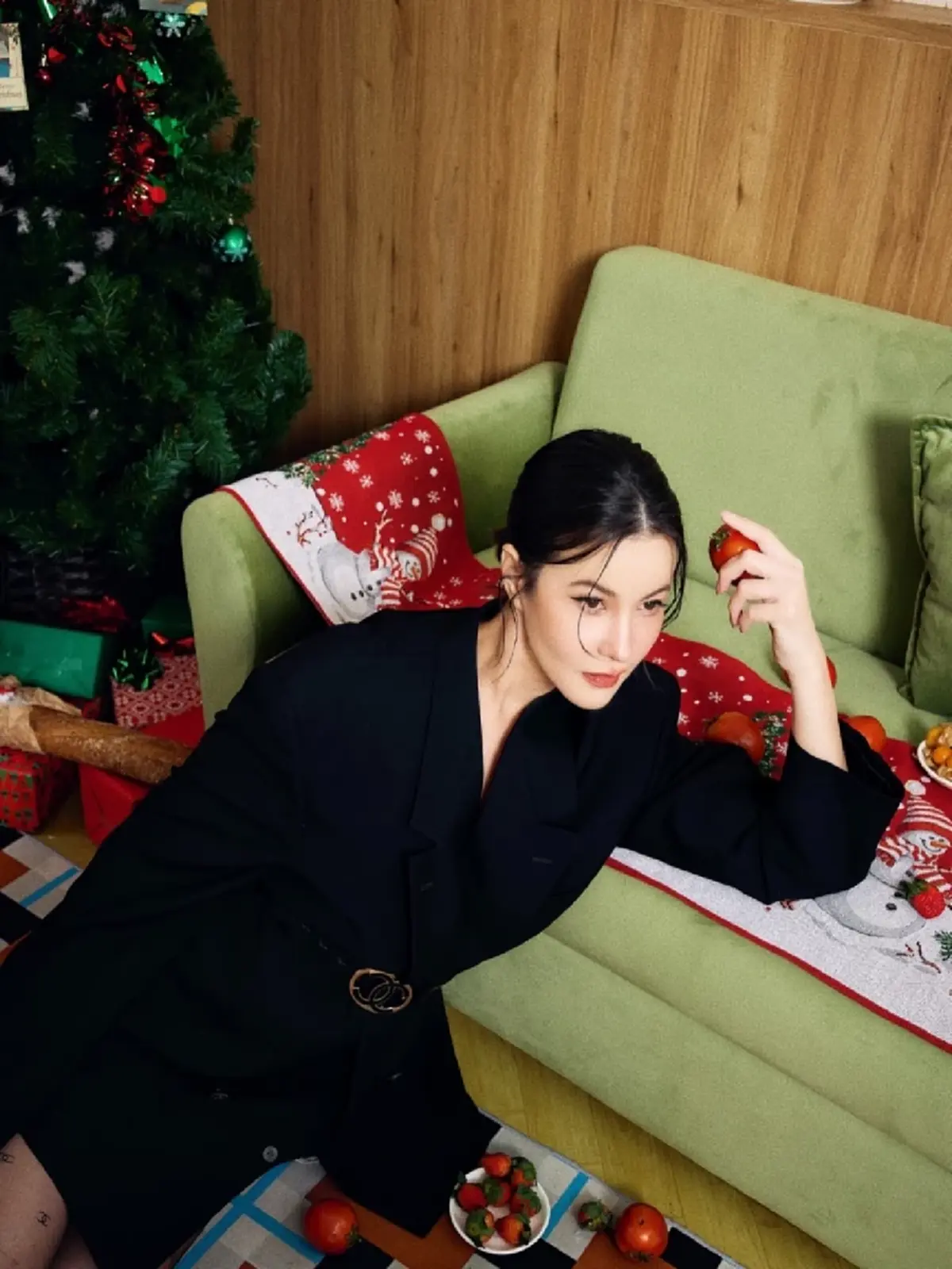 “ธัญญ่า” ควง “น้องลียา” ถ่ายแฟชั่นวันคริสต์มาส สวยกินกันไม่ลง