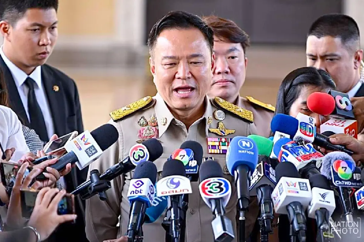 อนุทินย้ำชัด ไม่เจรจาไทย-กัมพูชา สงบศึกได้เมื่อเขาทำตามเงื่อนไขไทยเท่านั้น