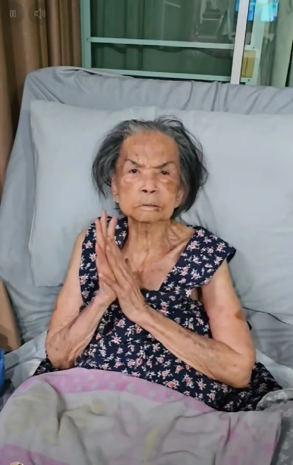 เปิดภาพล่าสุด "คุณยายมารศรี" วัย 105 ปี ไม่ชอบนอน-อยากลุกไปทำงาน