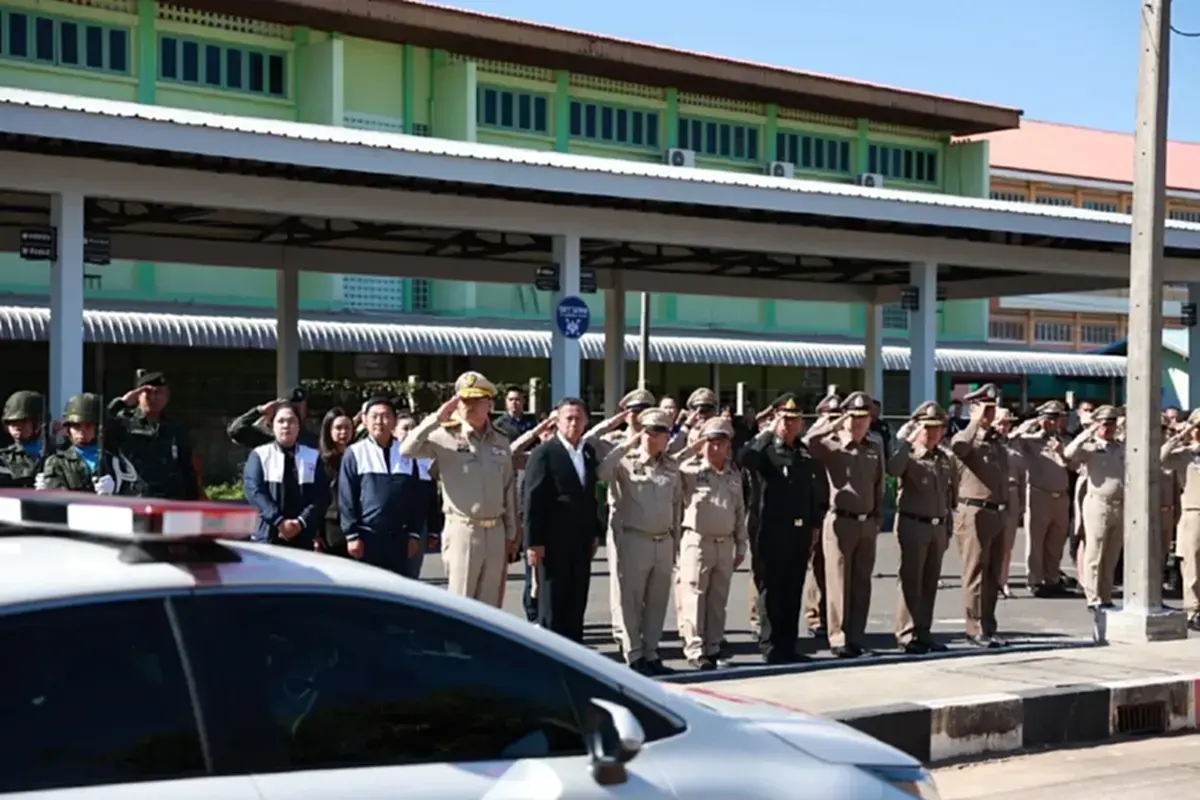 เปิดภาพพิธีอัญเชิญดวงวิญญาณ 2 วีรบุรุษเนิน 350 กลับสู่มาตุภูมิ