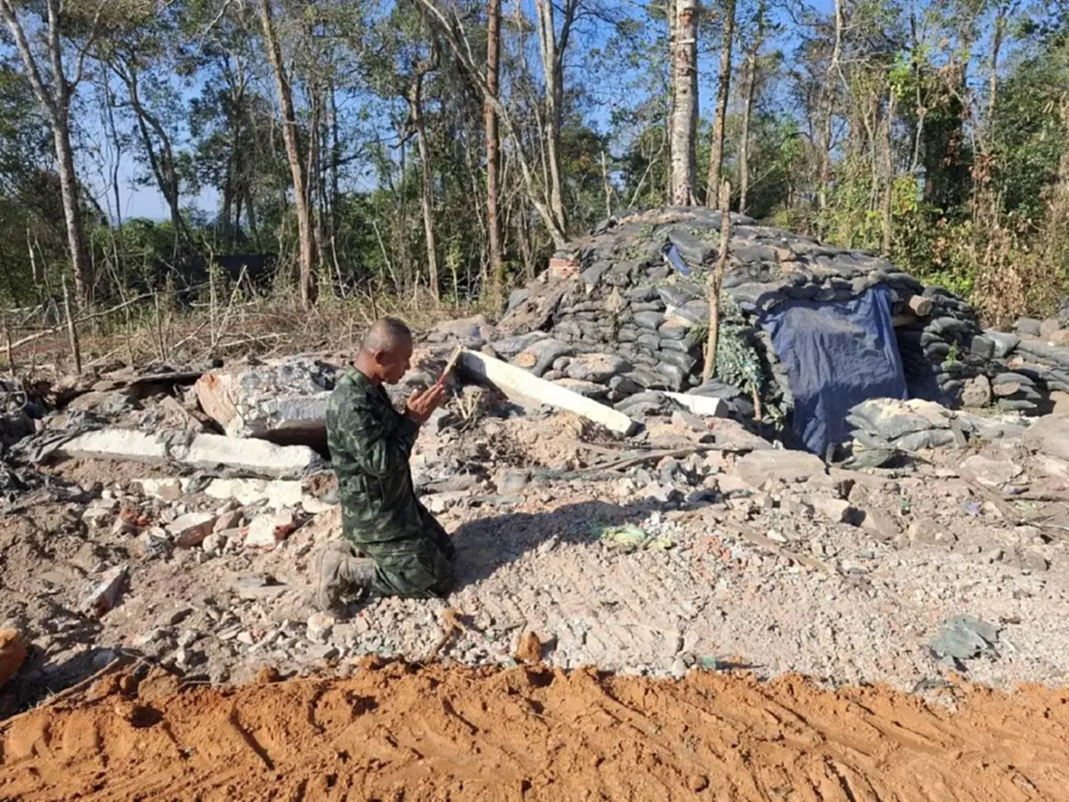 ด้วยจิตคารวะ รองแม่ทัพภาคที่ 2 รำลึก 2 วีรบุรุษ เปิดภาพบาดลึกถึงใจ