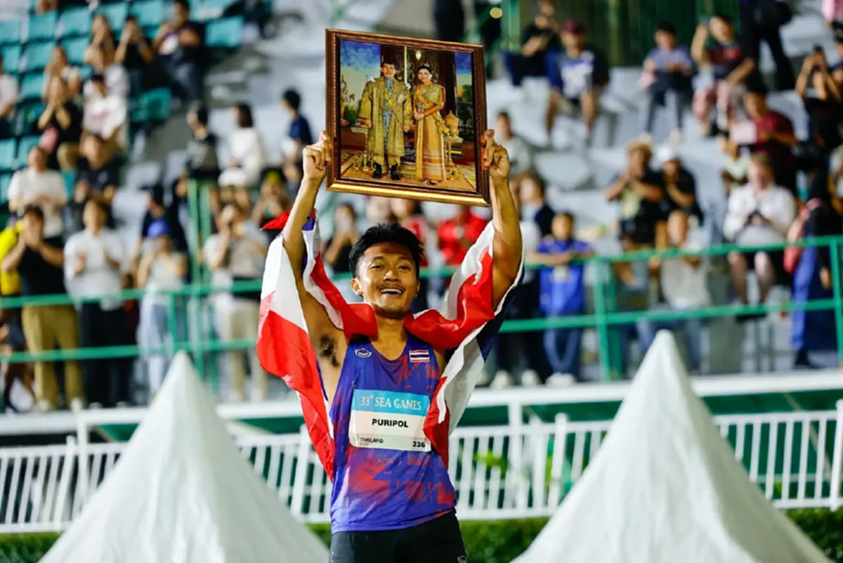 "บิว ภูริพล"ผงาดคว้าทอง 100 ม. ซีเกมส์ ลมกรดไทยคนแรกทลายกำแพง 10 วิ