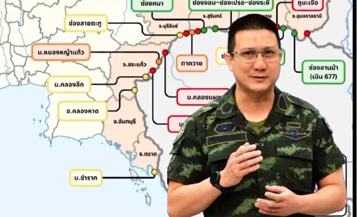 กองทัพพูดแล้ว ปมจีนหนุนเขมร หลังเจอคลังอาวุธบนเนิน 500