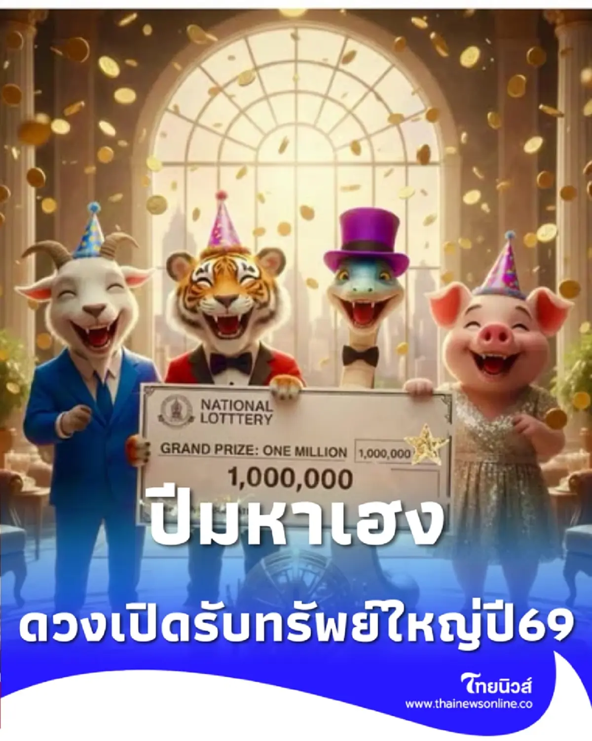เปิด 4 นักษัตรปีมหาเฮง พลิกชีวิตสู่เงินล้านใน 3 เดือนแรก