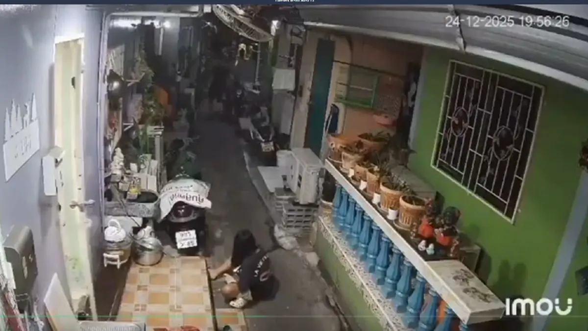 ชัดเจนเลย วีรกรรม "นายต๊อก" โดนตำรวจไล่จับ ถึงว่าหนีหัวซุกหัวซุน