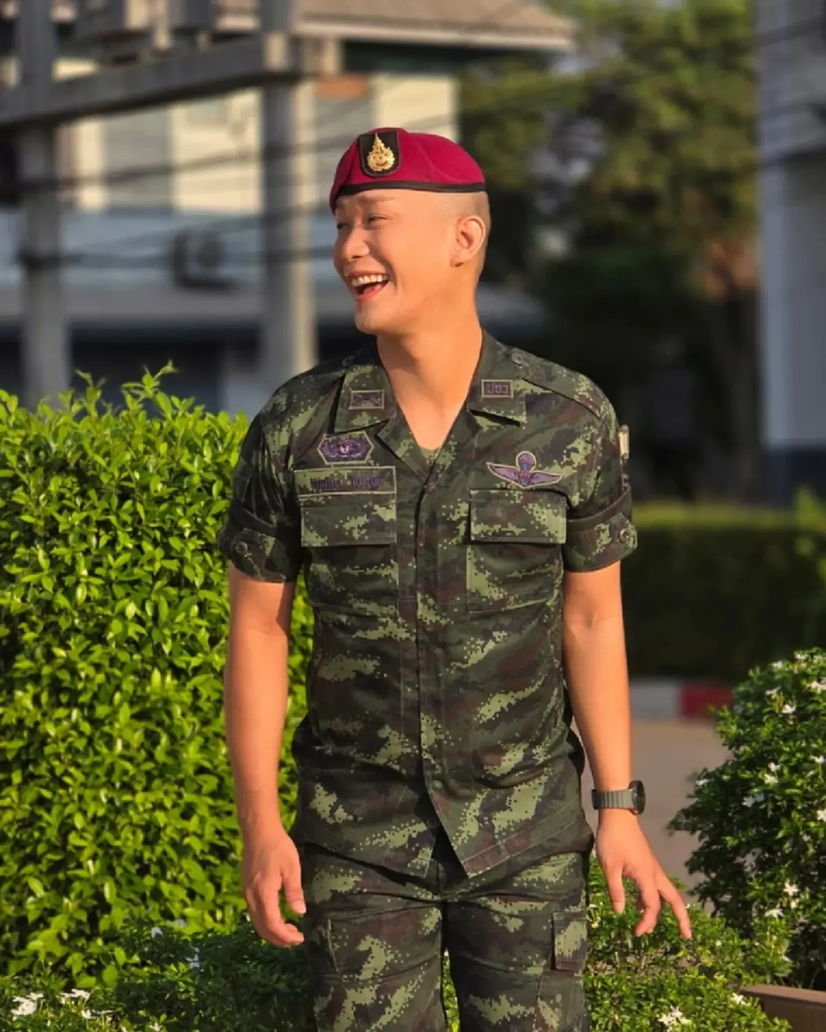 คารวะ ผู้หมู่เอสโซ่ โพสต์หลังบาดเจ็บในภารกิจ ยอมหัวใจนักสู้