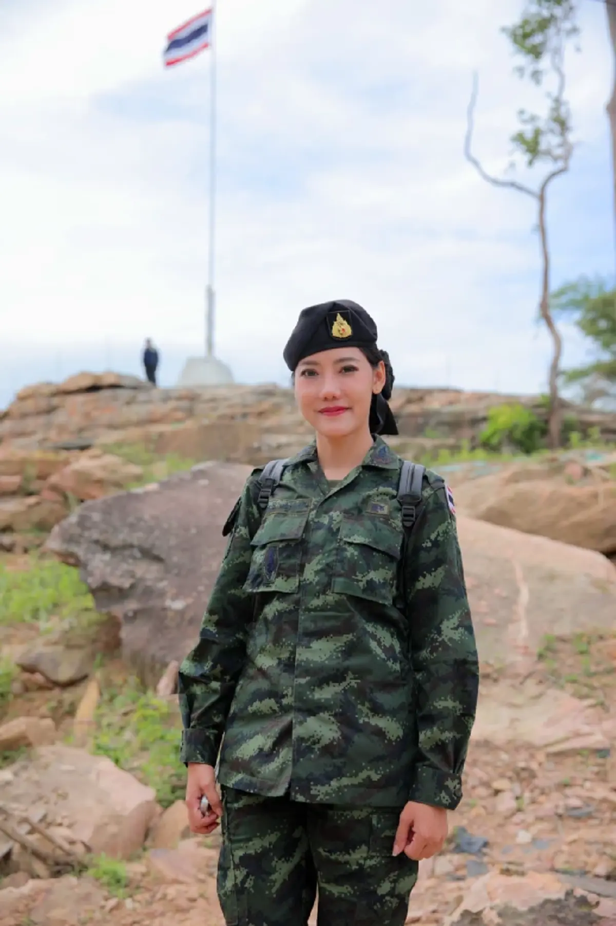 “ผู้พันชมพู่” ทหารหญิงดาวเด่น จนหนุ่ม กรรชัยเสียอาการ