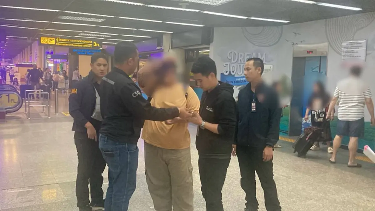 จับคาดอนเมือง แอดมินเว็บพนันดัง เพิ่งบินกลับมาจากกัมพูชา