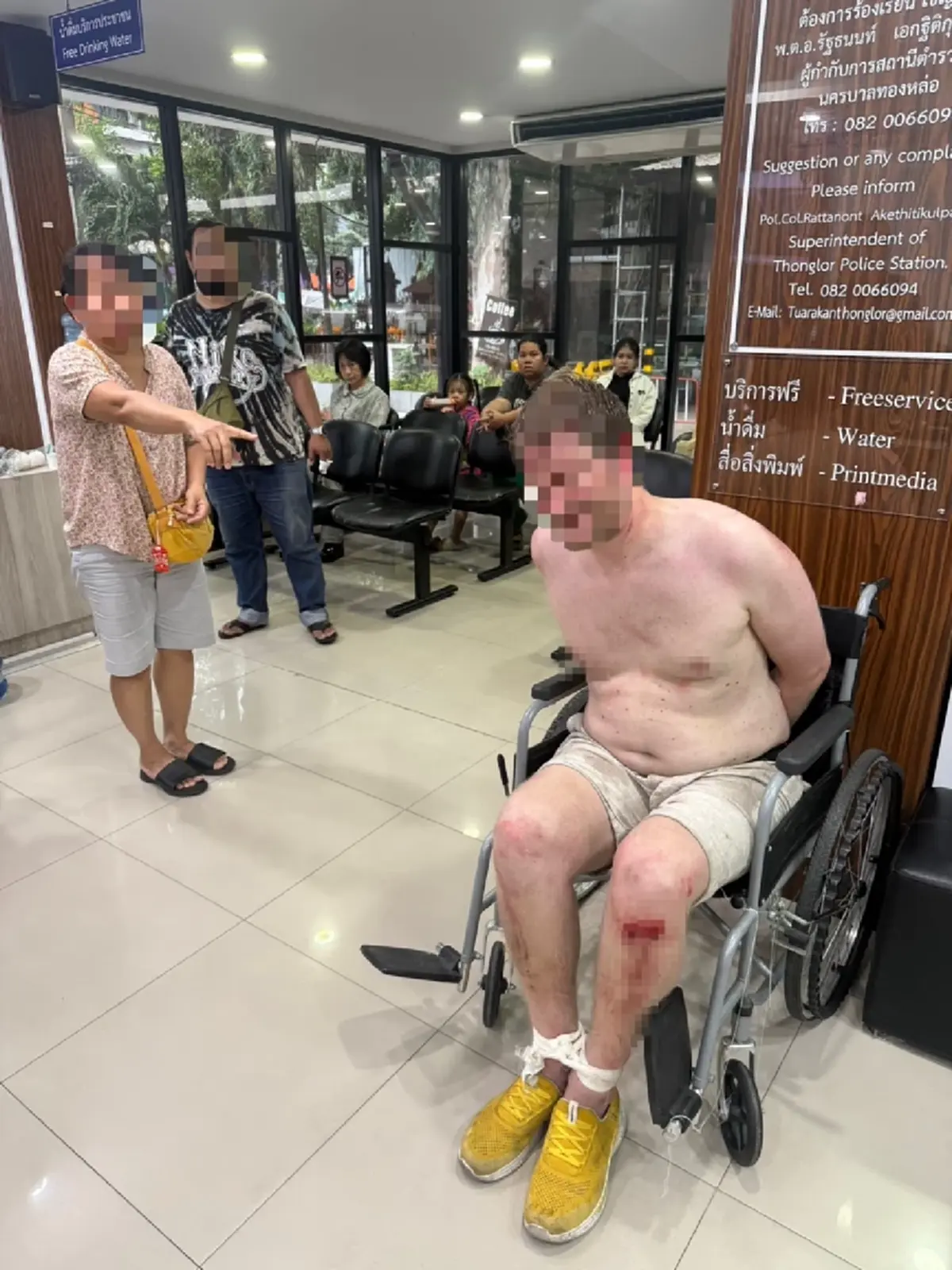 หนุ่มนอร์เวย์อาละวาด ไล่ชิงตุ๊กตุ๊ก–จักรยาน คลั่งโขกลูกกรงคุก