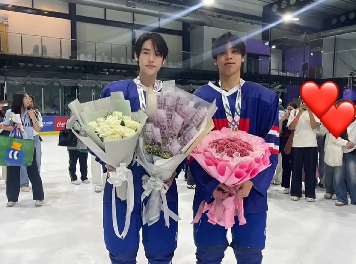 เปิดวาร์ป นักไอซ์ฮอกกี้ทีมชาติไทยหมายเลข 7 เห็นอายุยิ่งว้าว