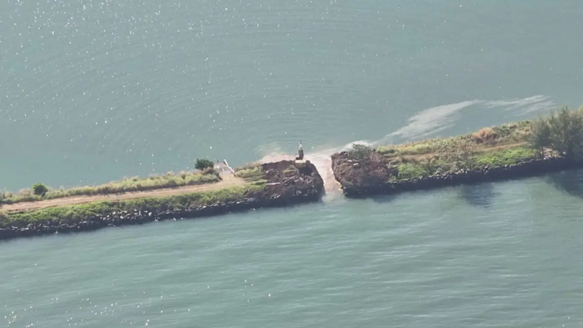 "กองทัพเรือ"เปิดความจริง กัมพูชารื้อเขื่อนกันคลื่นบ้านหาดเล็ก