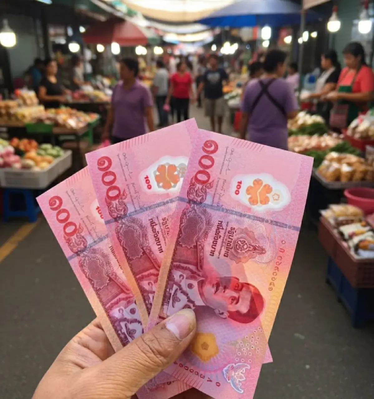 สาวเบิกเงินสด ๆ มาซื้อของ แม่ค้าบอก แบงค์ปลอม ก่อนรู้ความจริง