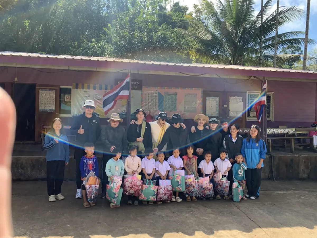 นุ๊ก-ปาย ลงพื้นที่ “ปันสุขเพื่อน้อง” สร้างรอยยิ้มให้น้องๆ  