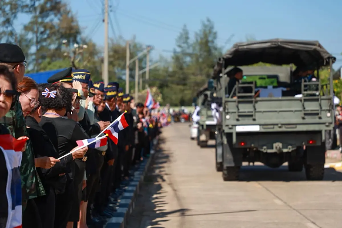 แปลกตา ทะเบียนรถรับร่าง 2 ทหารกล้า กลับภูมิลำเนาอย่างสมเกียรติ