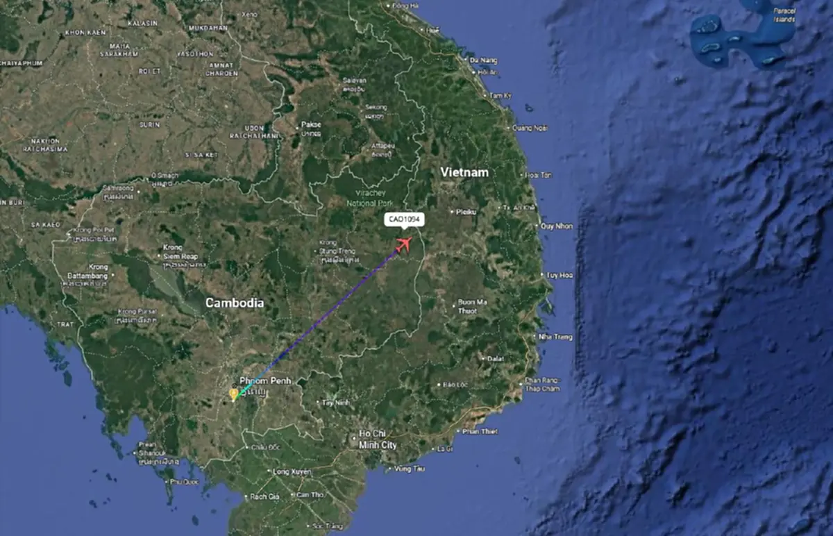 จีนชี้แจงแล้ว เครื่องบินขนส่งสินค้าขนาดใหญ่มาทำอะไรที่พนมเปญ