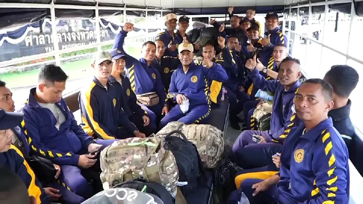 ส่งกำลังเสริม ยะลานำ อส.  สนับสนุนภารกิจฟื้นฟูหาดใหญ่หลังน้ำท่วม