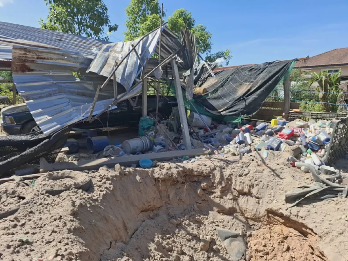 เปิดภาพกัมพูชายิงจรวด BM-21 ถล่ม ชุมชน–วัด–โรงเรียน-รพ. พังยับ