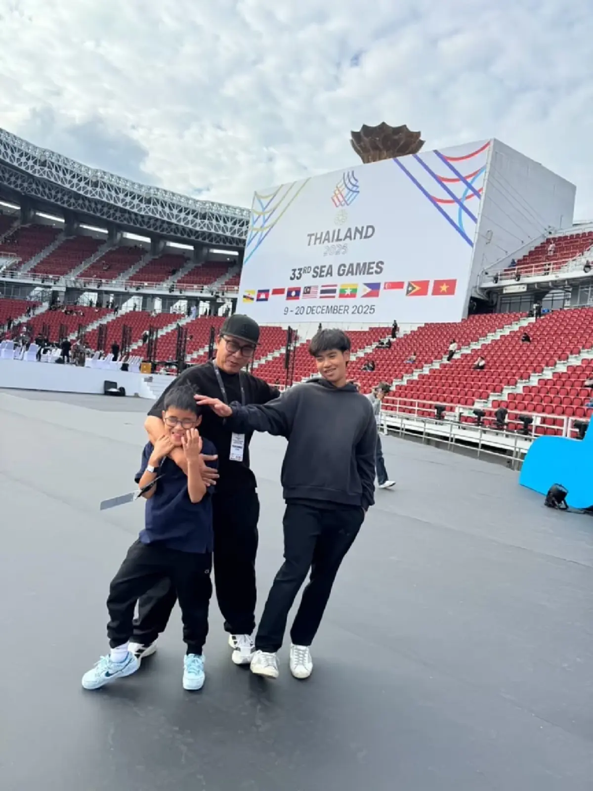 สุดภูมิใจ  ลูกชาย “เปิ้ล นาคร” โชว์เจ็ตสกีกลางพิธีเปิดซีเกมส์