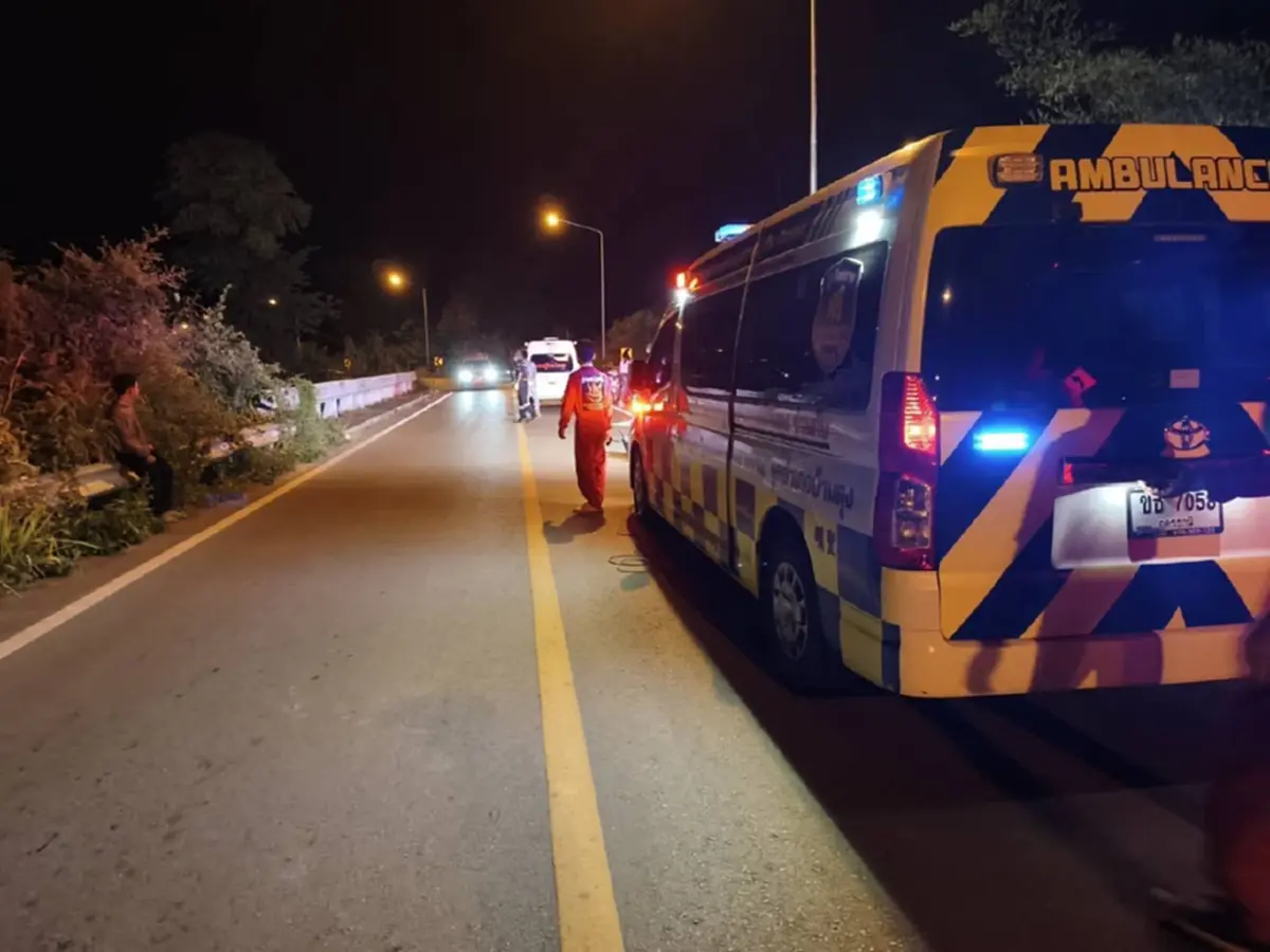 สาวเที่ยวงานหมอลำ ขากลับโชคร้ายจากไปกะทันหัน ขนลุกเห็นลอตเตอรี่